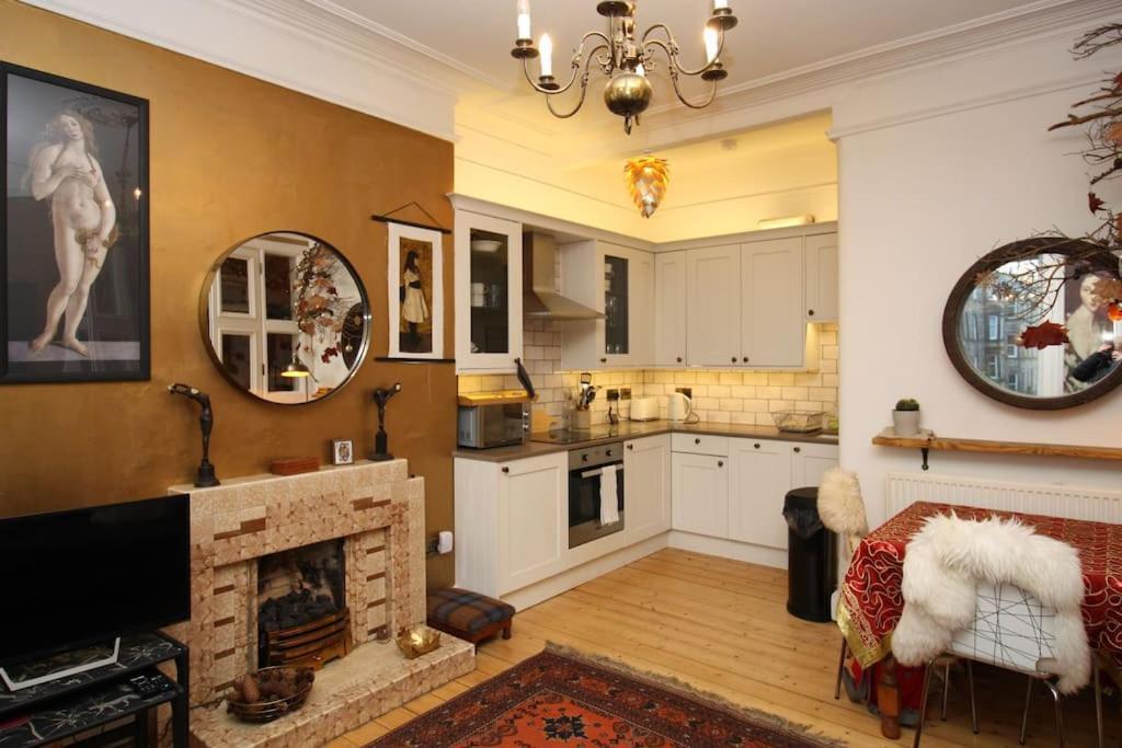 Holyrood Park: Lush & Arty 2 Double Bed Flat Lejlighed EDI Eksteriør billede